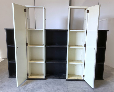 Art Deco Streamline Moderne Bookshelf Cabinet