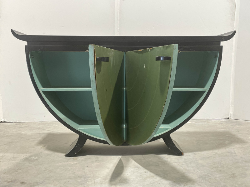 James Mont Style Lacquered Sideboard