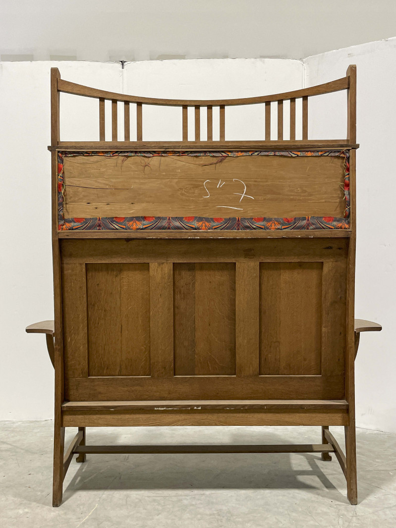 Gustave Serrurier-Bovy - Art Nouveau Hall Bench