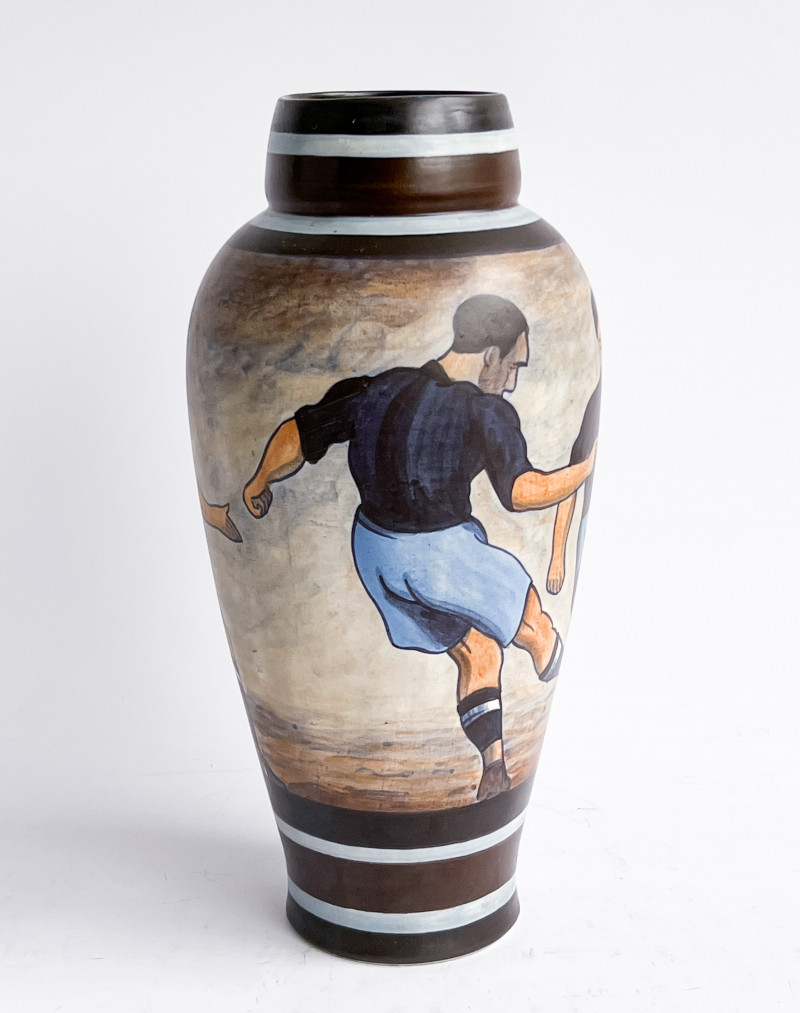 Charles Catteau - Vase with Football Motif