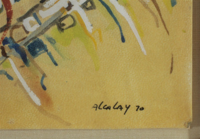 Albert Alcalay - Untitled Abstract