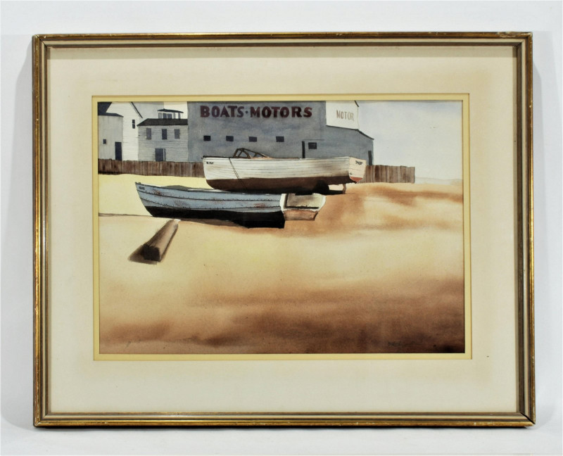 Doug Brega - Provincetown Boat - W/C