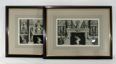 Image for Lot Piranesi - Diverse Maniere - 2 Etchings