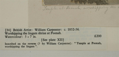 Attributed to William Carpenter - Temple at Poonah