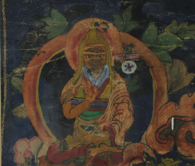 Tibetan Thangka & Japanese Print, 19th C.