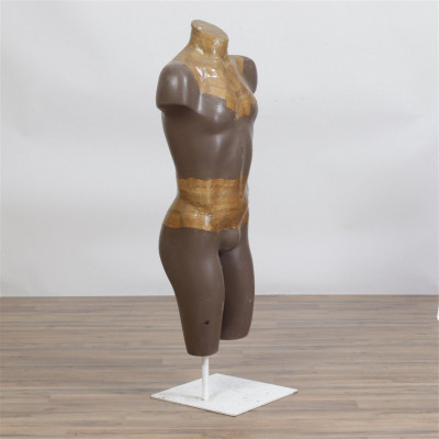 Molded Male Torso Mannequin Sculpture