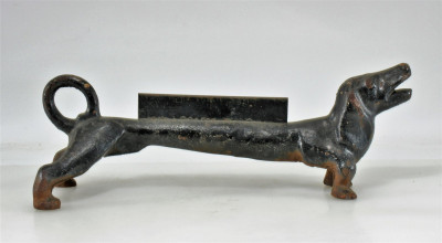 Image for Lot Victorian Cast Iron Dog Boot Scrape