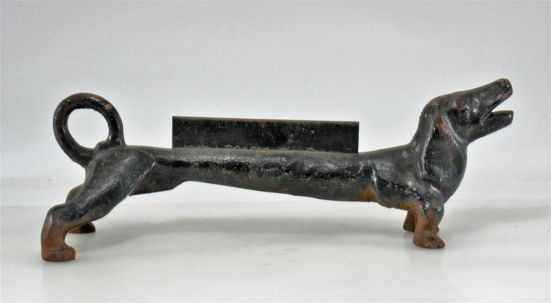 Victorian Cast Iron Dog Boot Scrape