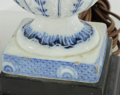 Antique Chinese Porcelain Vase Form Table Lamps