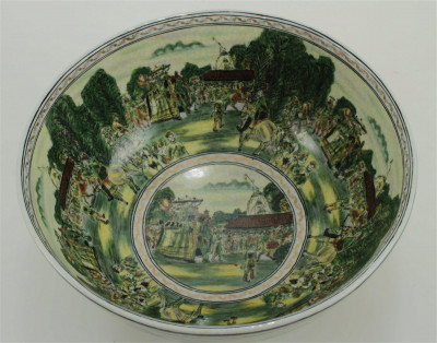 United Wilson Centerpiece Porcelain Bowl & Plate