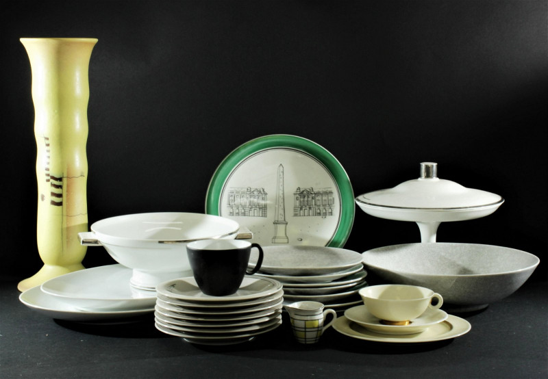 Art Deco Porcelain & Ceramics, Limoges & KPM