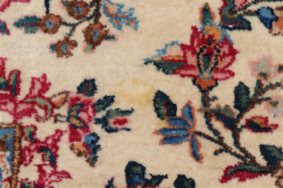 Persian Lavar Kerman Wool Rug 11-3 x 15-9