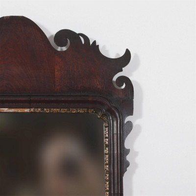 19/20C Chippendale Style Scroll Cut Wall Mirrors