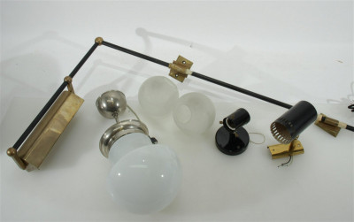 Image for Lot Group of Lighting Parts