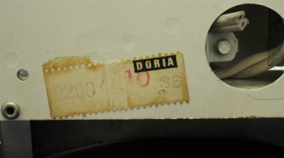 3 Doria Metal & Glass Sconces, Mid 20th C.