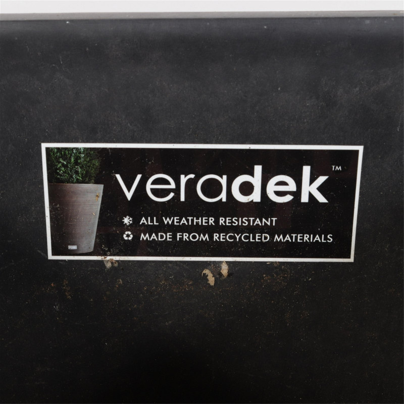 Six Veradek Plastic Resin Planters