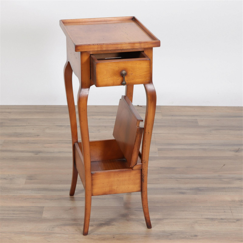 George III Style Plant Stand & French Work Table