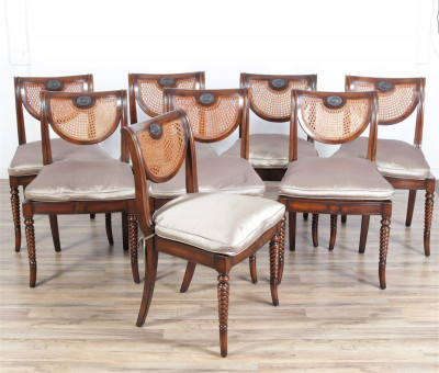 Image for Lot Eight Theodore Alexander Dining Side Chairs