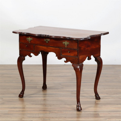 Image for Lot Queen Anne Style Mahogany Low Boy