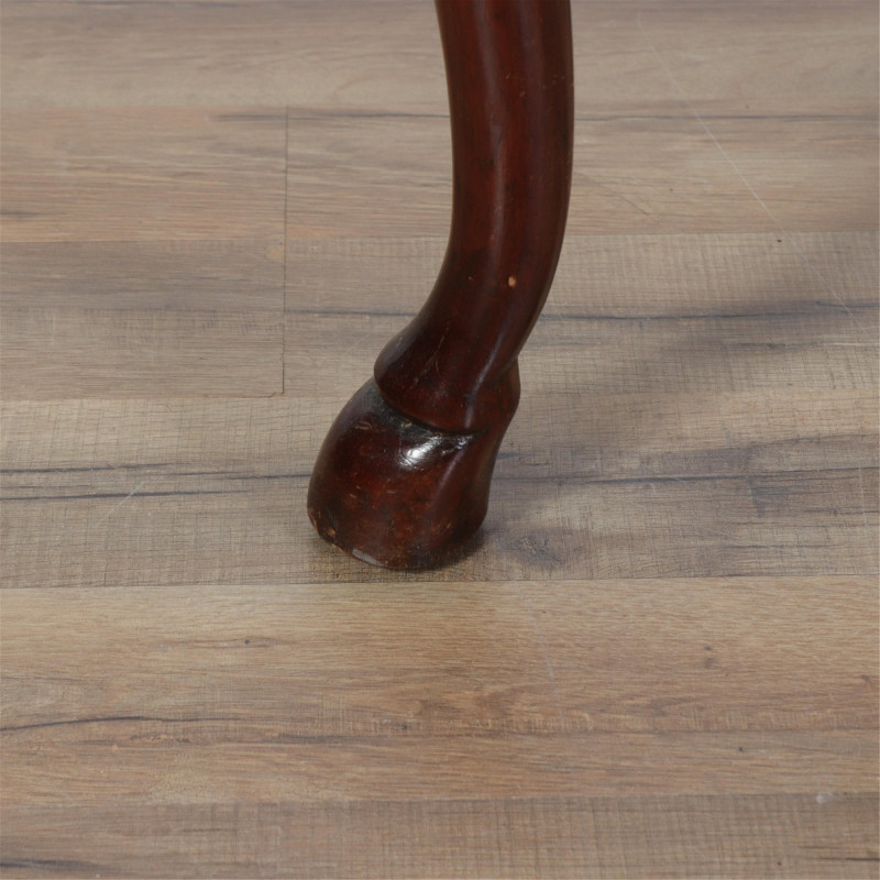 Queen Anne Style Mahogany Low Boy