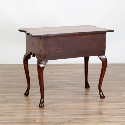Queen Anne Style Mahogany Low Boy