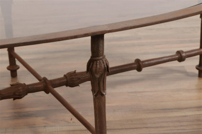 Baroque Revival Iron Coffee Table