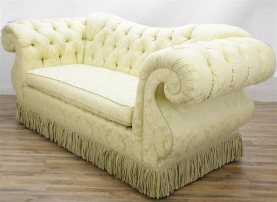 Image for Lot Victorian Style Upholstered Sofa
