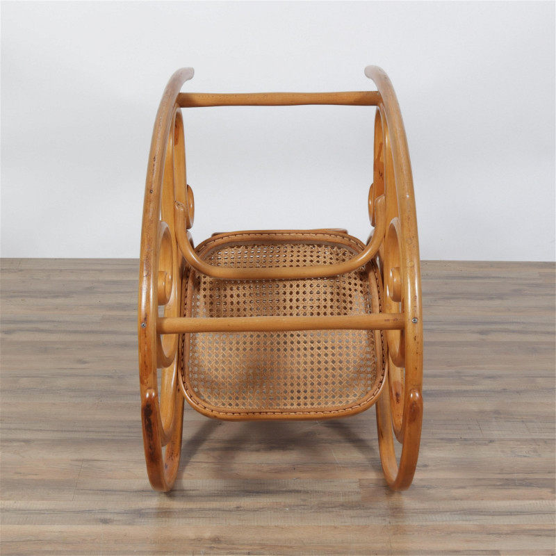 Thonet Bentwood & Caned Rocking Chair