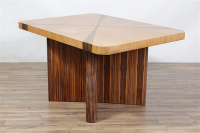 Art Deco Style Inlaid Rosewood Breakfast Table