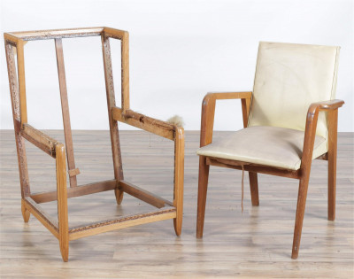 Image for Lot 3 French 1940's Armchairs
