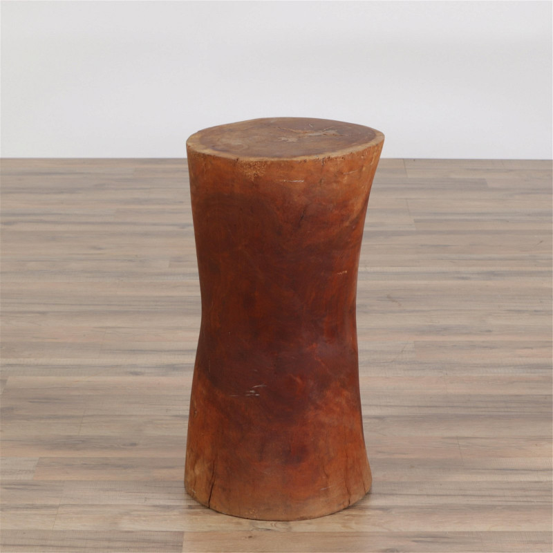Modern Hardwood Naturalistic Pedestal