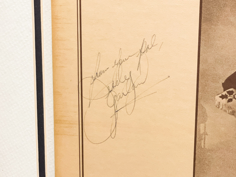 Judy Garland Autographed Record - Annie Get Your Gun