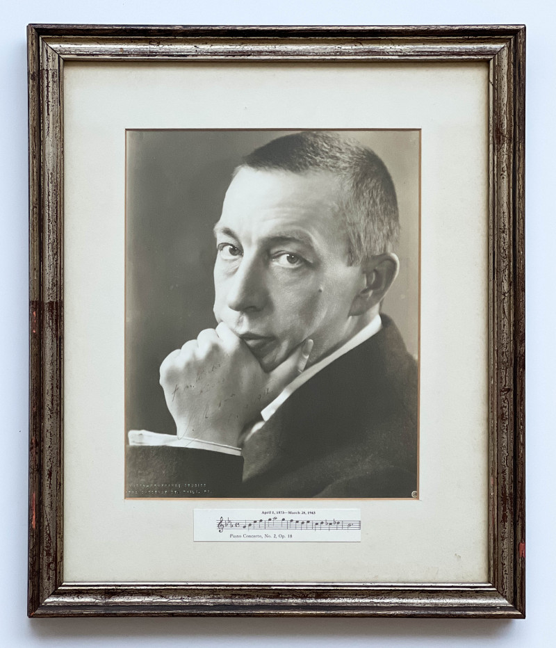 Sergei Rachmaninoff Signed Photograph