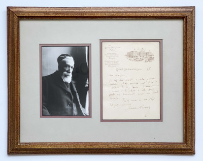 Anatole France Signed Letter