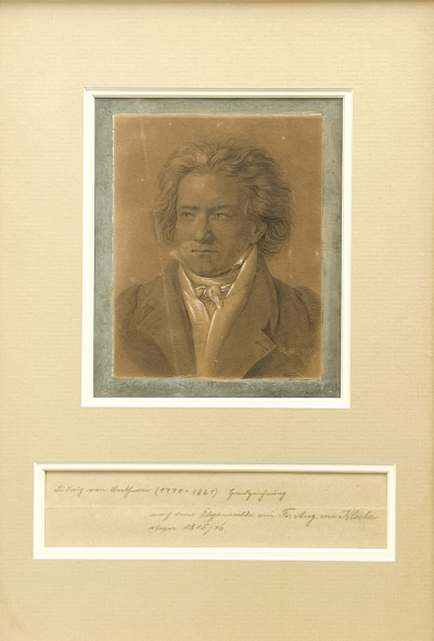 Image for Lot after August-Karl Friedrich von Kloeber - Ludwig van Beethoven