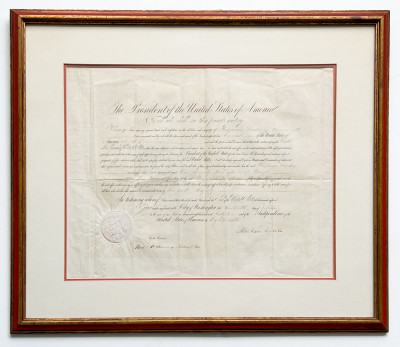 Abraham Lincoln Signed Brazil Consul Appointment