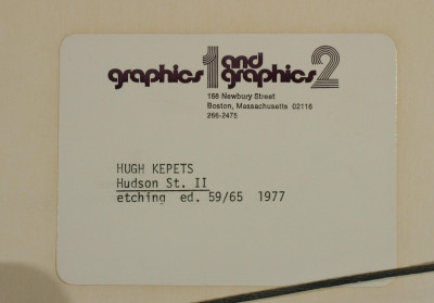 Hugh Kepets - Hudson St I and II
