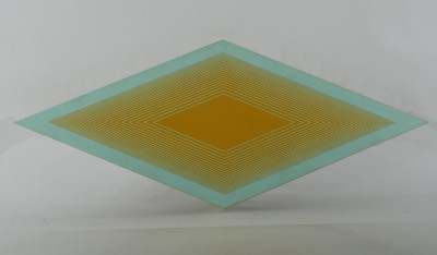 Image for Lot Richard Anuszkiewicz - Yellow Rhombus, 1970