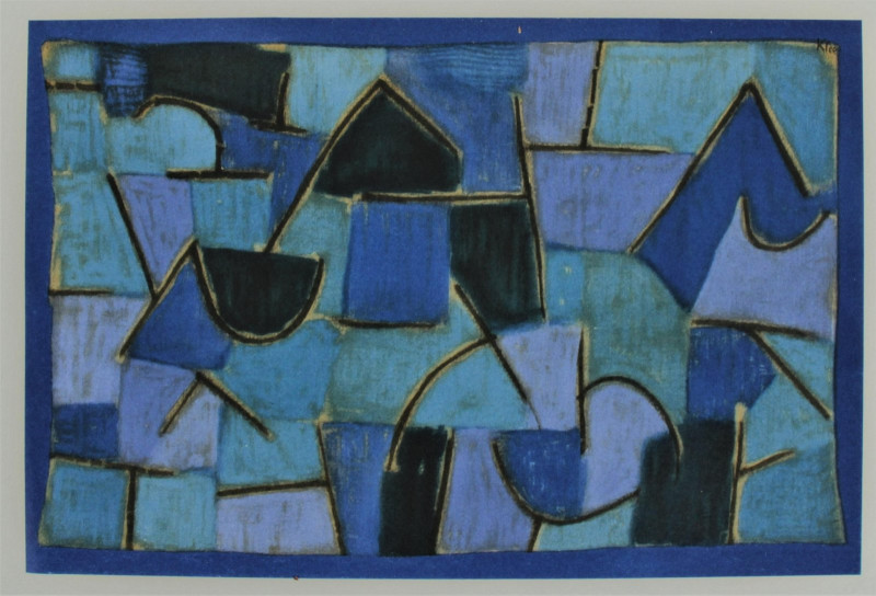 Paul Klee - Blue Tone Lithographs & Collotype