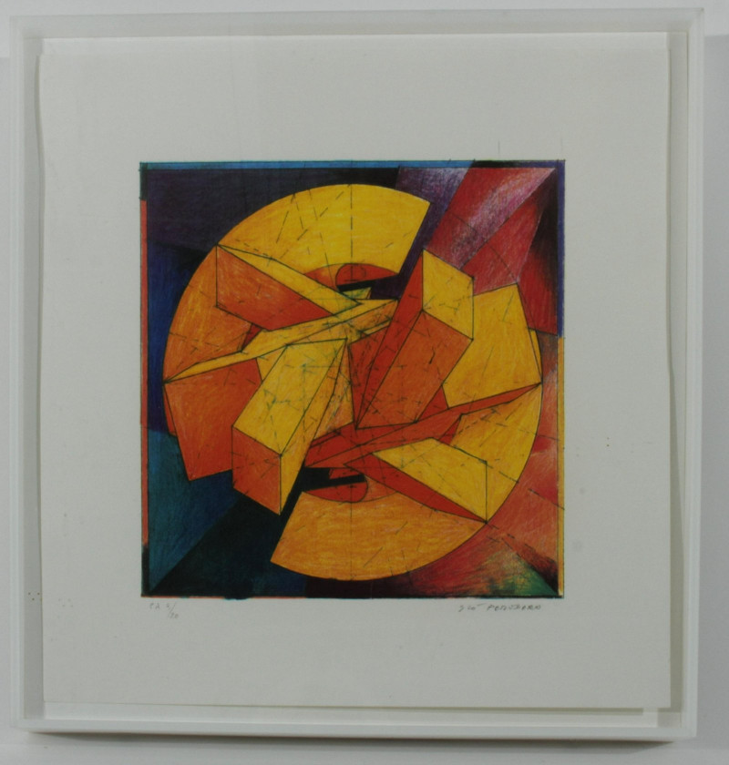 Unknown Artist - Abstract Lithograph