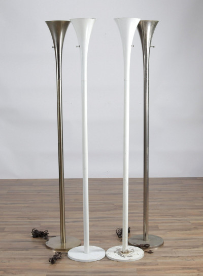 Two Pairs of Art Deco Style Torchieres