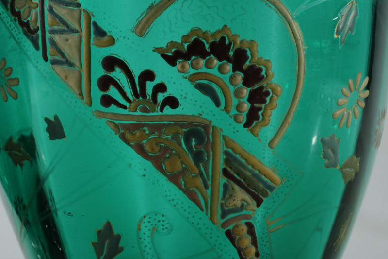 Auguste Jean - Pair of Green Vases