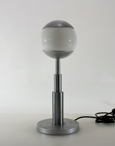 Image for Lot Aldo Rossi for Alessi - Aluminum Table Lamp, 1990