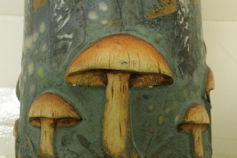 Paul Dachsel - Amphora Mushroom Vase, 1908