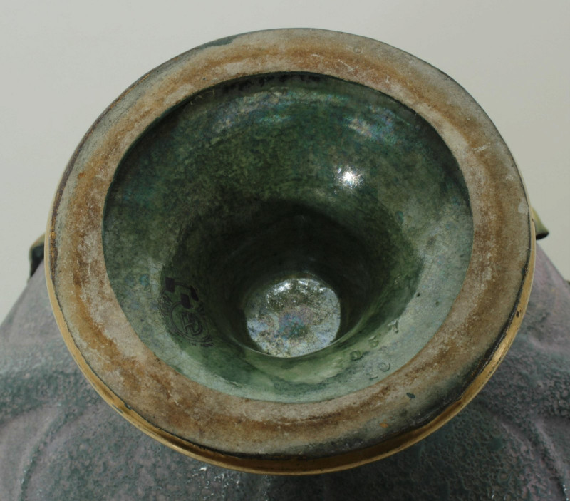 Paul Dachsel - Amphora Grape Vine Vase, E 20th C.