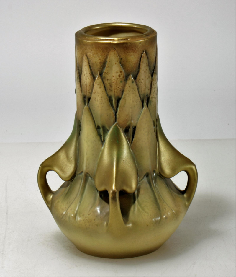 Paul Dachsel - Amphora Ivy Vase, E. 20th C.