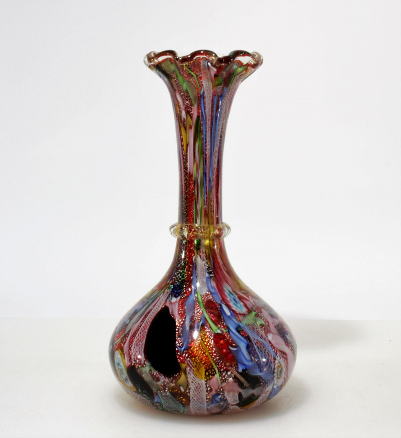 Attributed Dino Martins for Aureliano Toso Vase