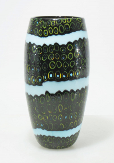 Vittorio Ferro Style Glass Vase