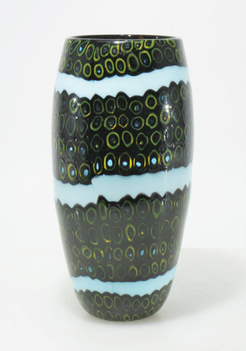 Vittorio Ferro Style Glass Vase