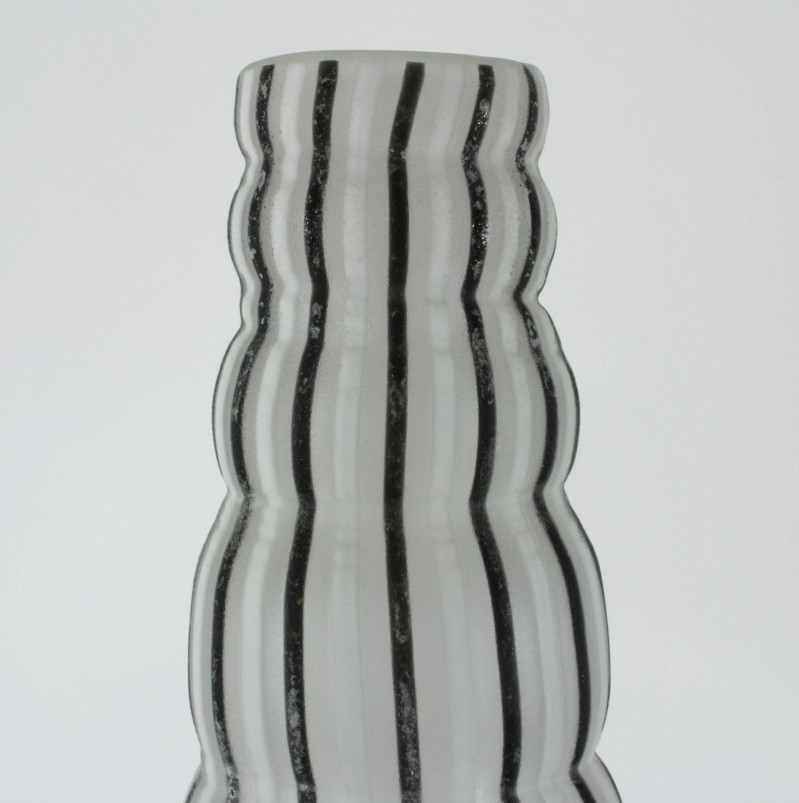 Cenedese - 2 Etched Glass Vases